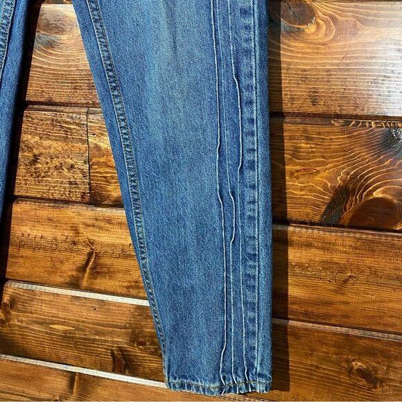 Umgee High Waist Rise Mom Fit Jeans Pintuck Leg 90's Style Size 27 - Picture 7 of 15